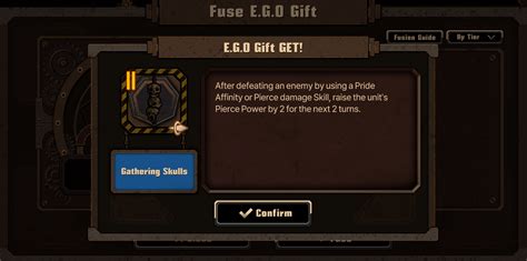 List of E.G.O Gifts .